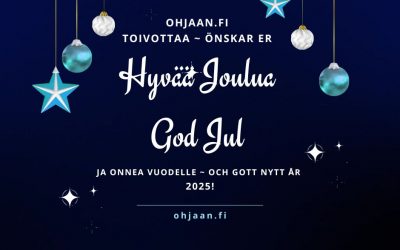 Ohjaan.fi -verkosto toivottaa hyvää joulua!